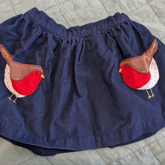 Mini Boden Other - Mini Boden Robin Corduroy Skirt Sz 2-3